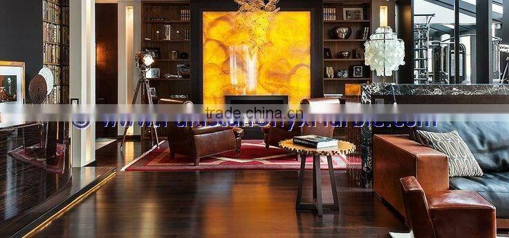 Free sample for most popular products BACKLIT ONYX FIREPLACES