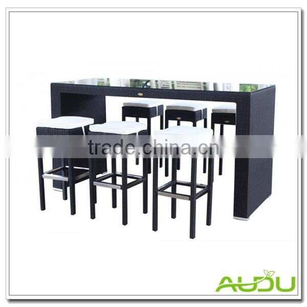 Audu Rattan Garden Leisure Chairs And Tables For Used Bar