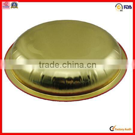 China factory custom round tin tray