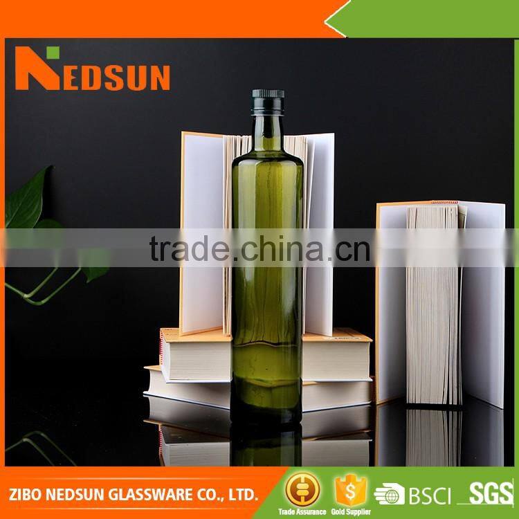 Factory price glass bottles for oil in different size