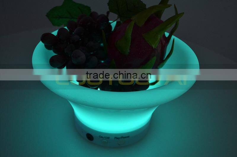 remote control lights up high quality LED fruit tray