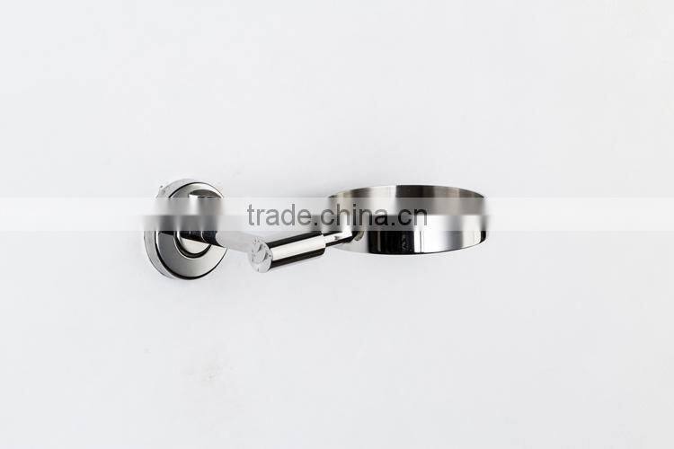 Hotel Stainless Steel 304 Soap Dish Holder With Glass Dish Pass BSCI