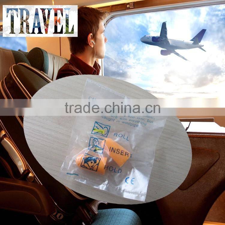 NEW Cheap and eco-friendly inflight sleeping set inflatable travel neck pillow