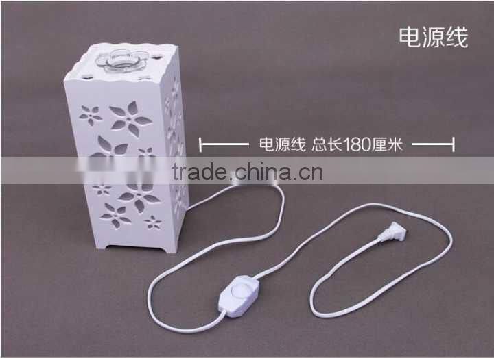 High-grade hollow carved lamp Household carved aromatherapy decorate table lamp essential oil table lamp