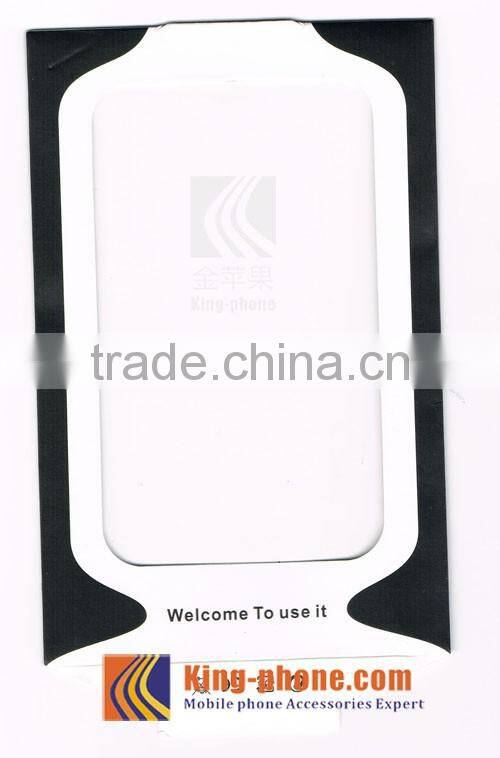 Attractive beautiful color paper packaging box for cell phone case, custom packaging box