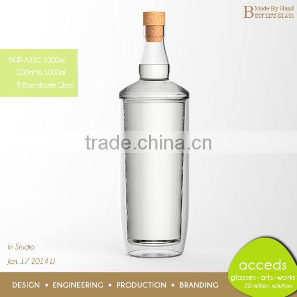 Professional Designer Square Bottom Soft Drink Glass