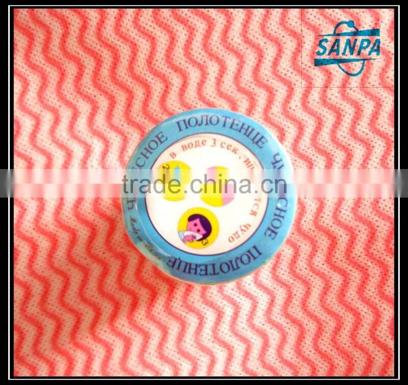 Hangzhou 100% cotton compressed colorful towel