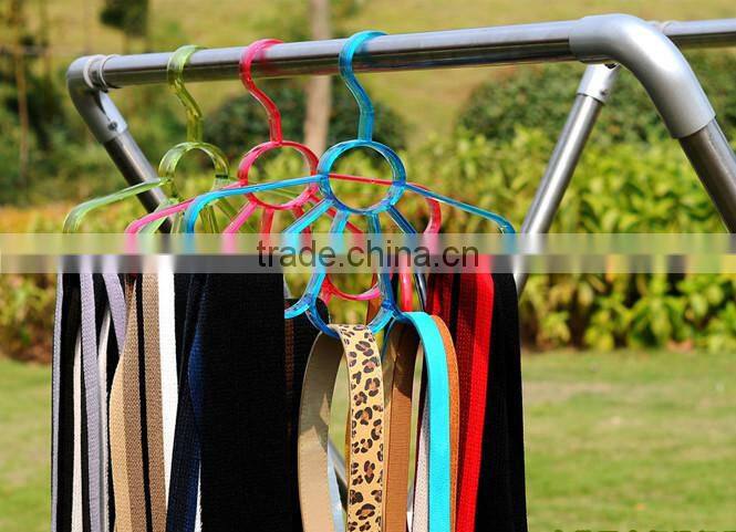 Flower Shaped Belt Hanger, Plastic Scarf Hanger
