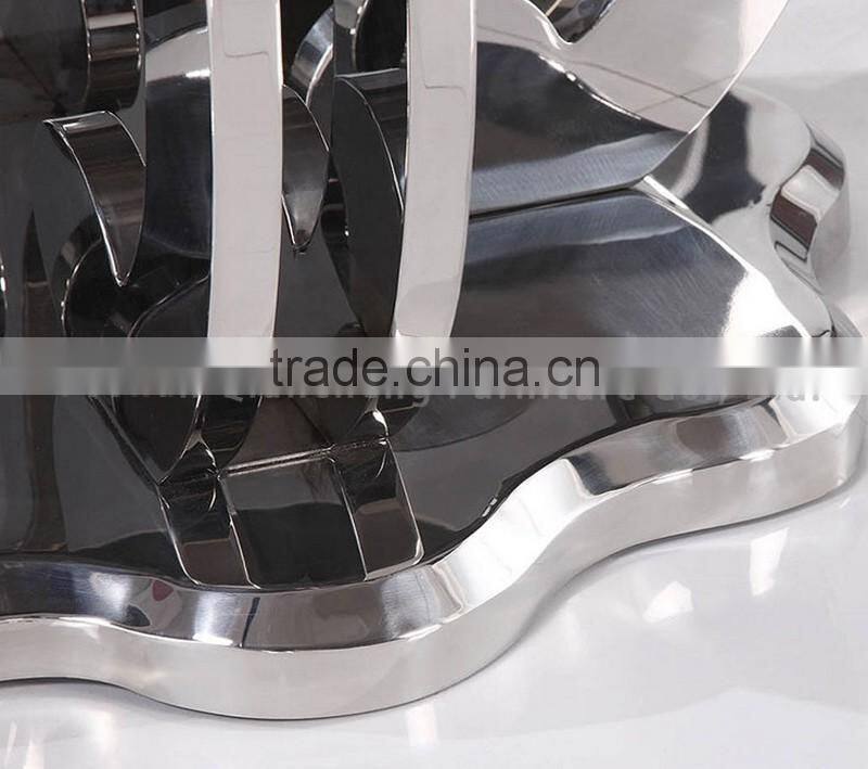 Dining table round marble slab table top hotel furniture