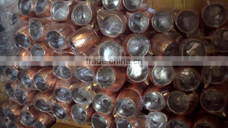 BPA FREE GENUINE COPPER 100% SOLID COPPER MOSCOW MULE DRINKING MUG, GENUINE COPPER MUG FOR GINGER VODKA, BEER, MOSCOW MULE