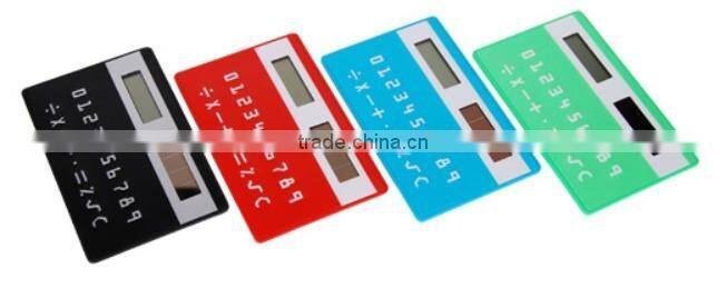 Mini ultra-thin card calculator
