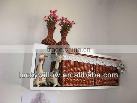 factory directly mini wicker basket drawers made from half willow