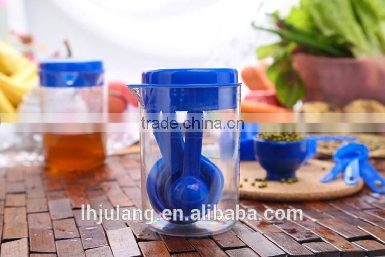 Useful Measuring cup and spoon set/Plastic Measuring spoon