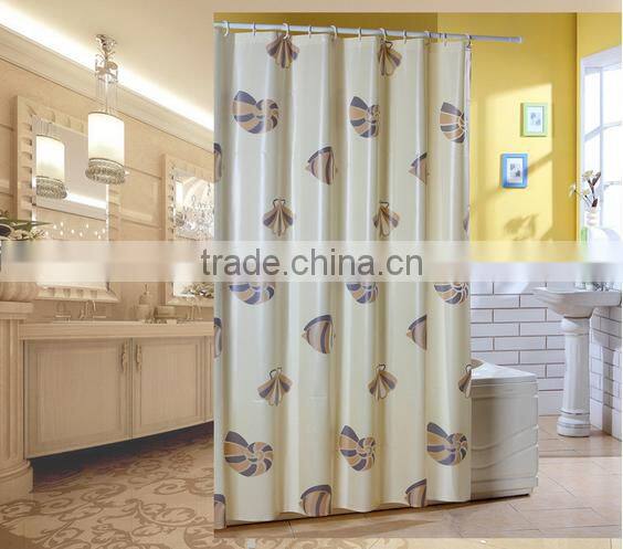 peva curtain shower curtain printed