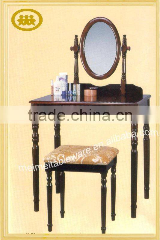 home furniture side table with mirror