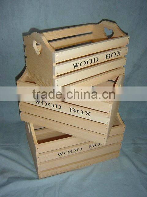 small wooden crates wholesale