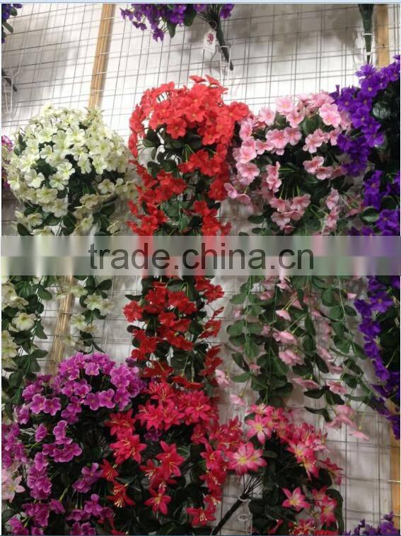 Factory Sell Directly Artificial Decorative Flower Wisteria Vine for Wedding Party House Decoration