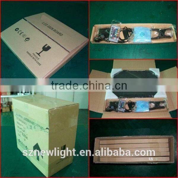 led writing board for advertising