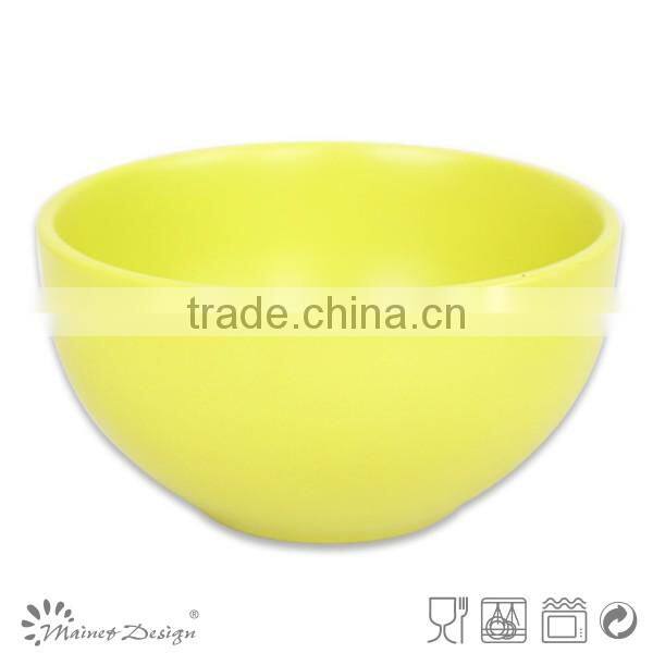 Matt green rice serving bowl manufacturer