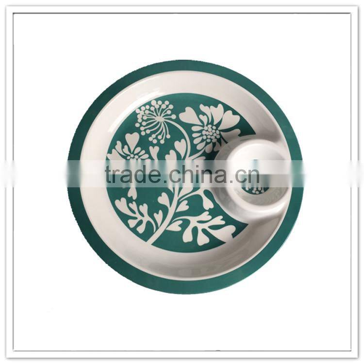 wholesale market hot selling non-slip unbreakable mexican chip and plastic dip bowls