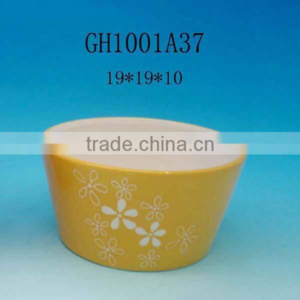Factory price clay craft flower pots wholesale