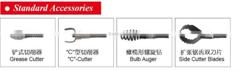 Commercial 50ft Electric Drain Auger Snake Cleaner Plumbing Machine