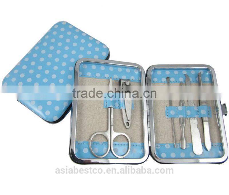 Metal Frame Manicure Set Beauty Tools