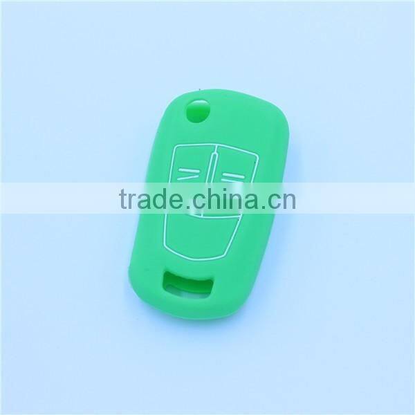 Silicone Remote Skin Cover fit for Opel Vauxhall 3 Button Flip Remote Key Case