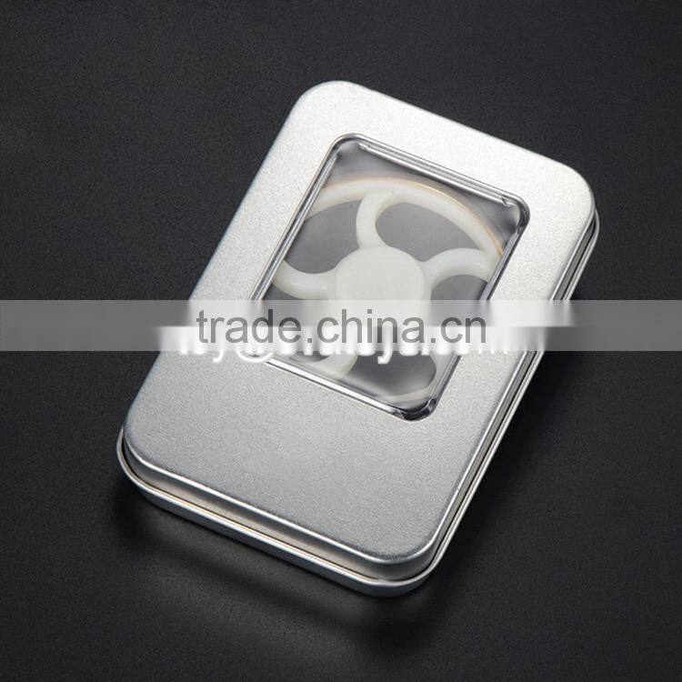 New style EDC focus toy round metal fidget spinner for killing time W01A283