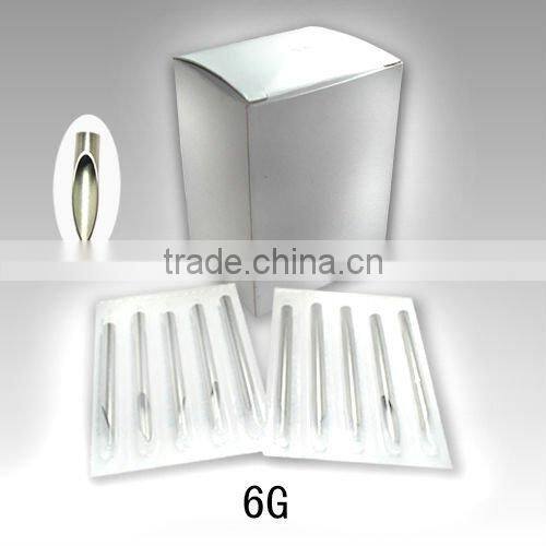 Sterile Body Piercing Needles 12,13,14,15,16,18,20G For Navel Ear Nose Lip