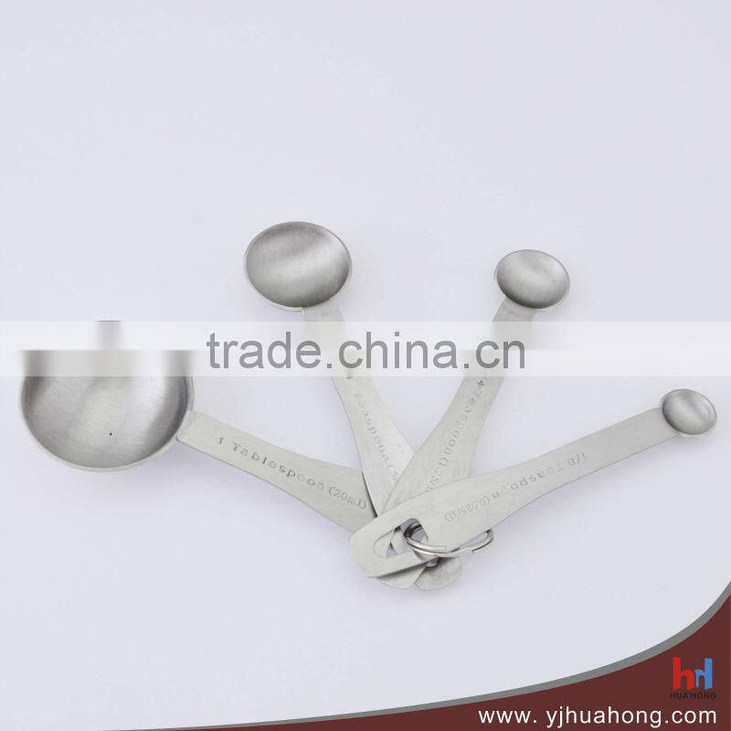 Colorful plastic measuring spoons/scoops 5pcs set(HMT-28)