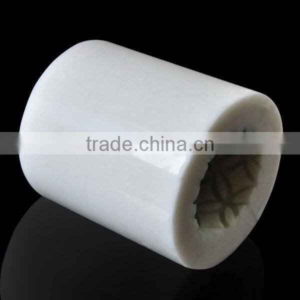 2015 India diwali hot selling pattern silicone candle making mould