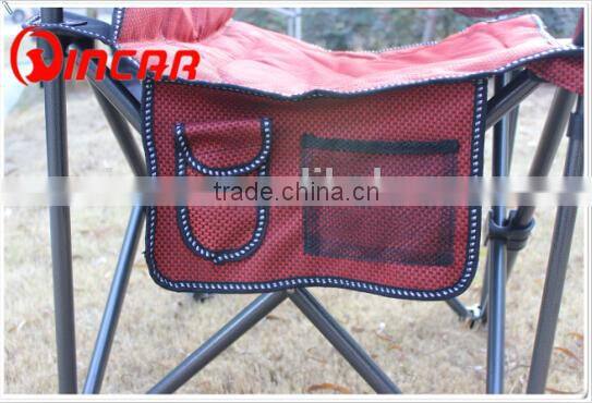 2400D jacquard fabric Outdoor folding camping chair outdoor funiture with carry bag