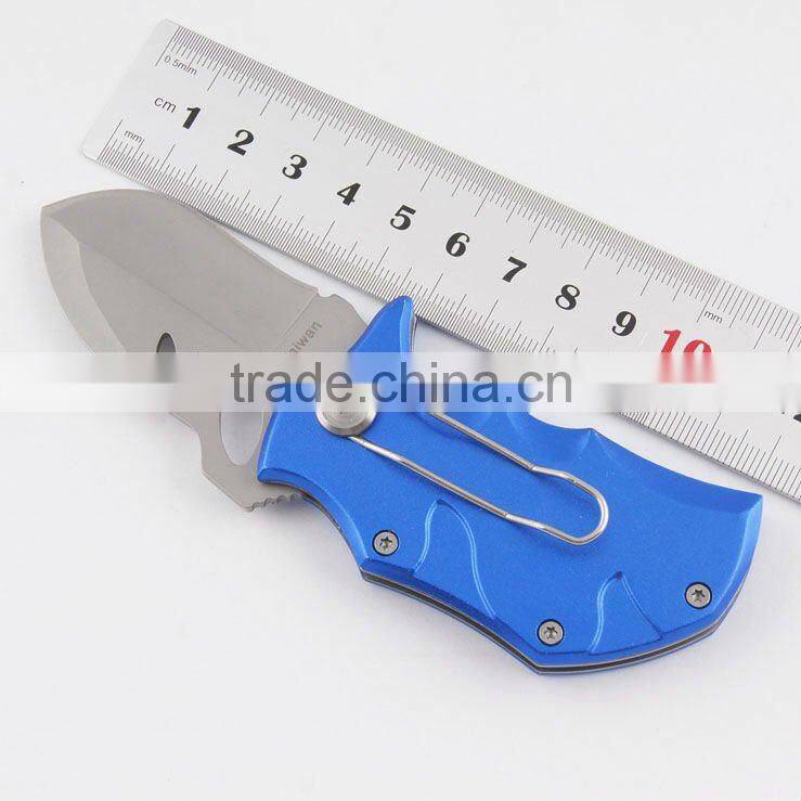 New design Multi functional stainless steel folding pocket strider knife
