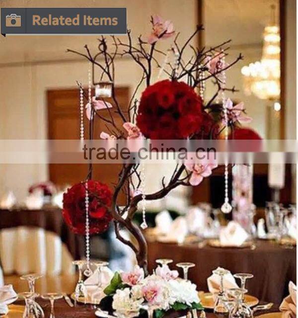 Wedding decorative centerpieces for table and hall decoration