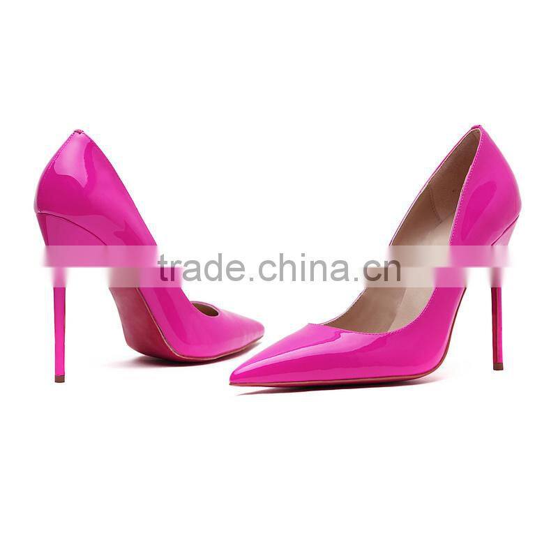 sexy fashion ladies party high heels shining bling Pump sexy pink classic shoes