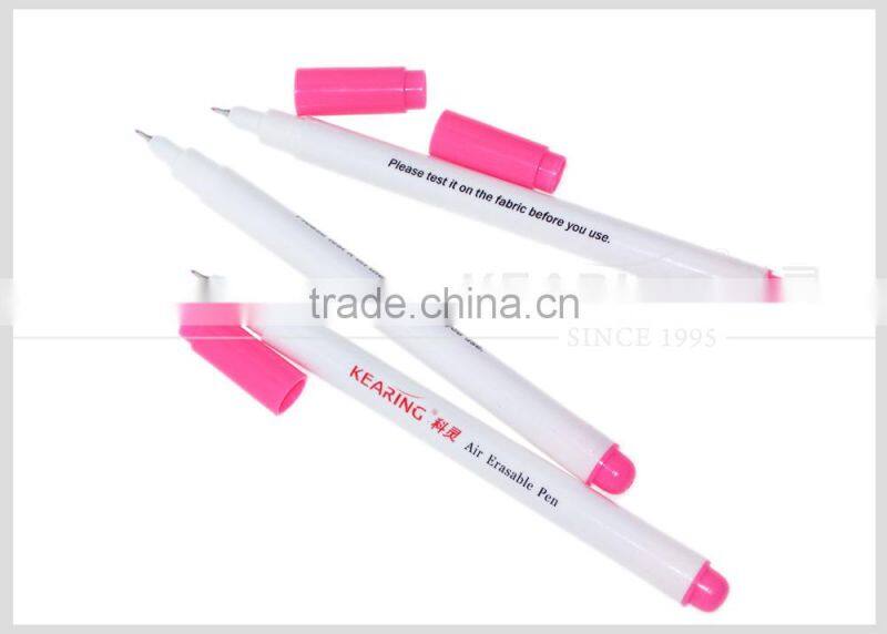 Kearing 0.5mm metal tip air erasable marker for fabric marking 100% non toxic #AV05