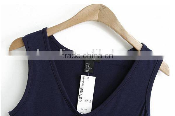 HD-D128 elegant fashion solid women dress/casual ladies dress