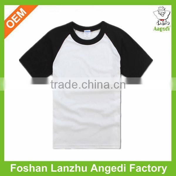 Full sublimation sweet girl stylish t-shirt blank raglan t-shirt