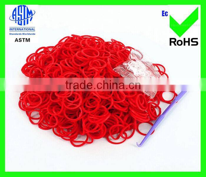 new arrival crazy selling rainbow rubber loom bands wholesale from China