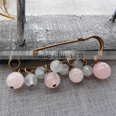 custom enamel ladybug animal charm saferty pins birthstone bead charms handmade brooch pins unique garment accessories