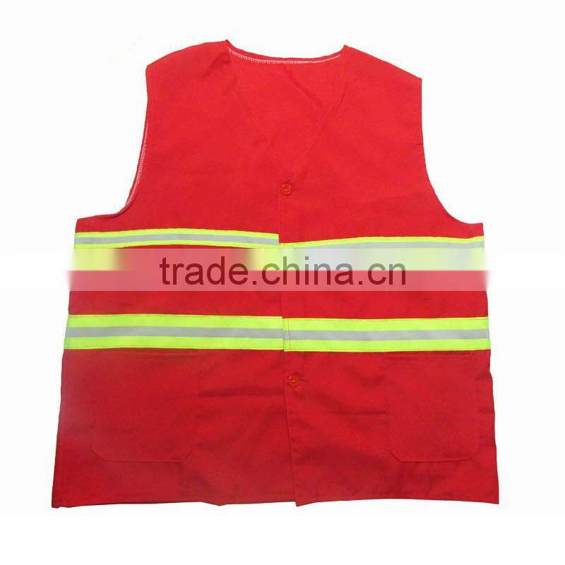 2016 Wholesale Competitive Price high quality Work Vest Reflective Safety Vest