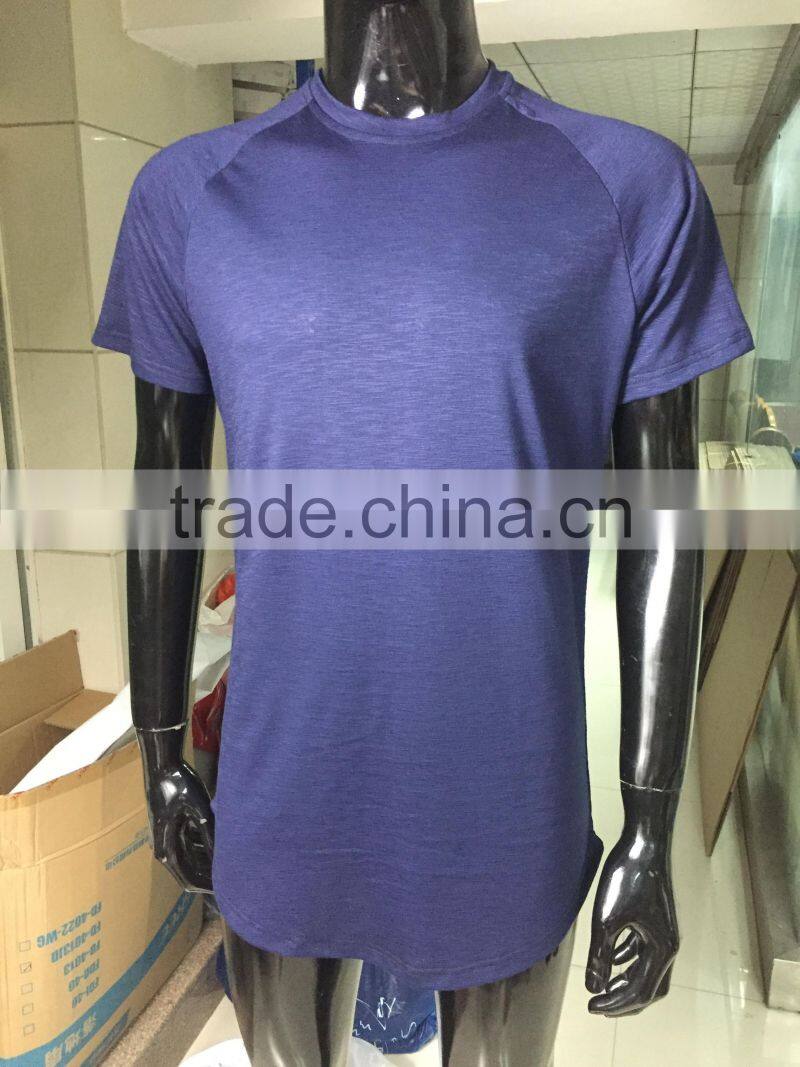 slub cotton mens triblend t shirt wholesale