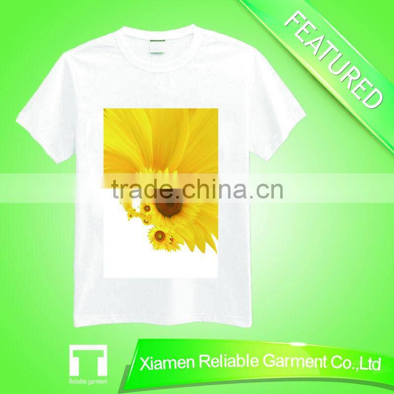 180GSM 100% cotton wholesale lovely children tee shirts printed