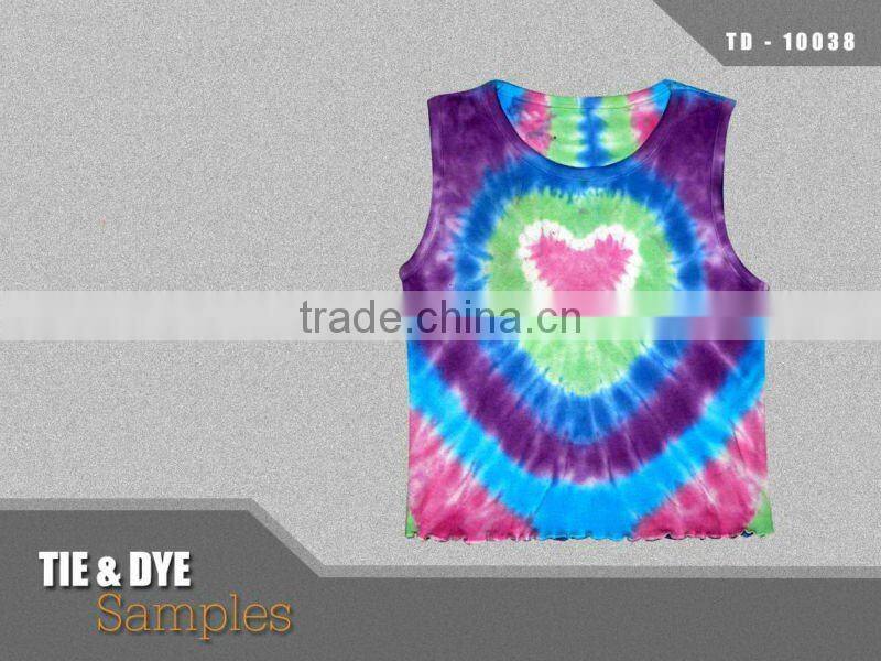 WOMENS TIE & DYED TANK TOP
