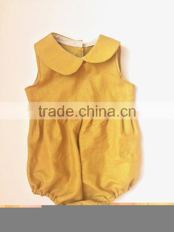 Adorable Wholesale Clothing Baby Romper Snap In The Back Newborn Baby Clothes