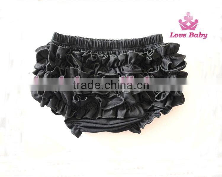 New Arrival Summer Little Girl Underwear Ruffle Cotton Kids Bloomer