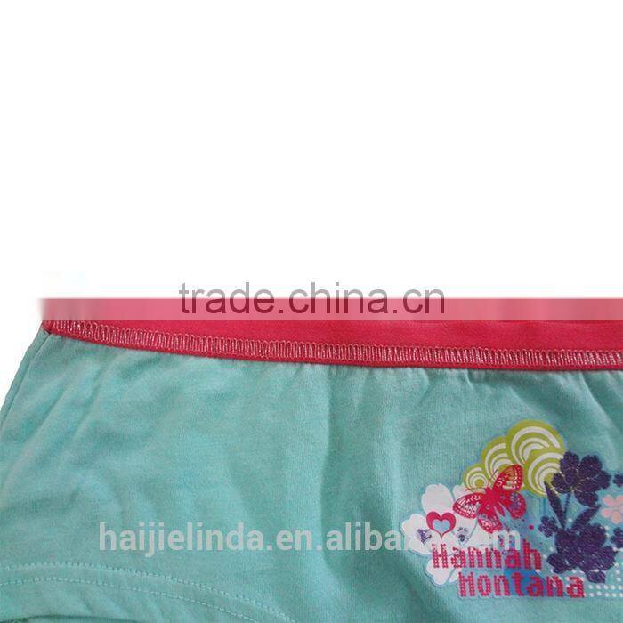 Cartoon Kids Underwear With Printing for Girls
