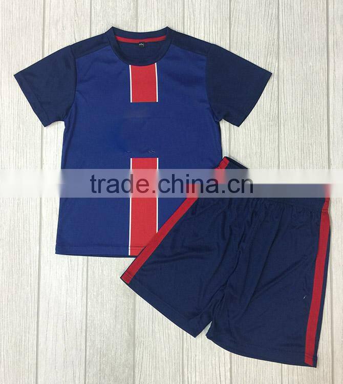 2015 hot sale kids customized soccer jersey wholesale