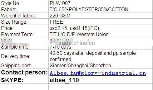 work uniform couple pigue polo shirt